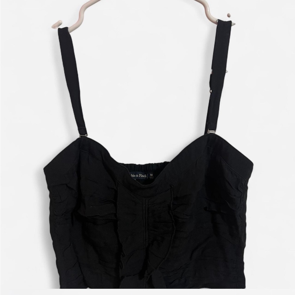 Abercrombie & Fitch Black Corset Top